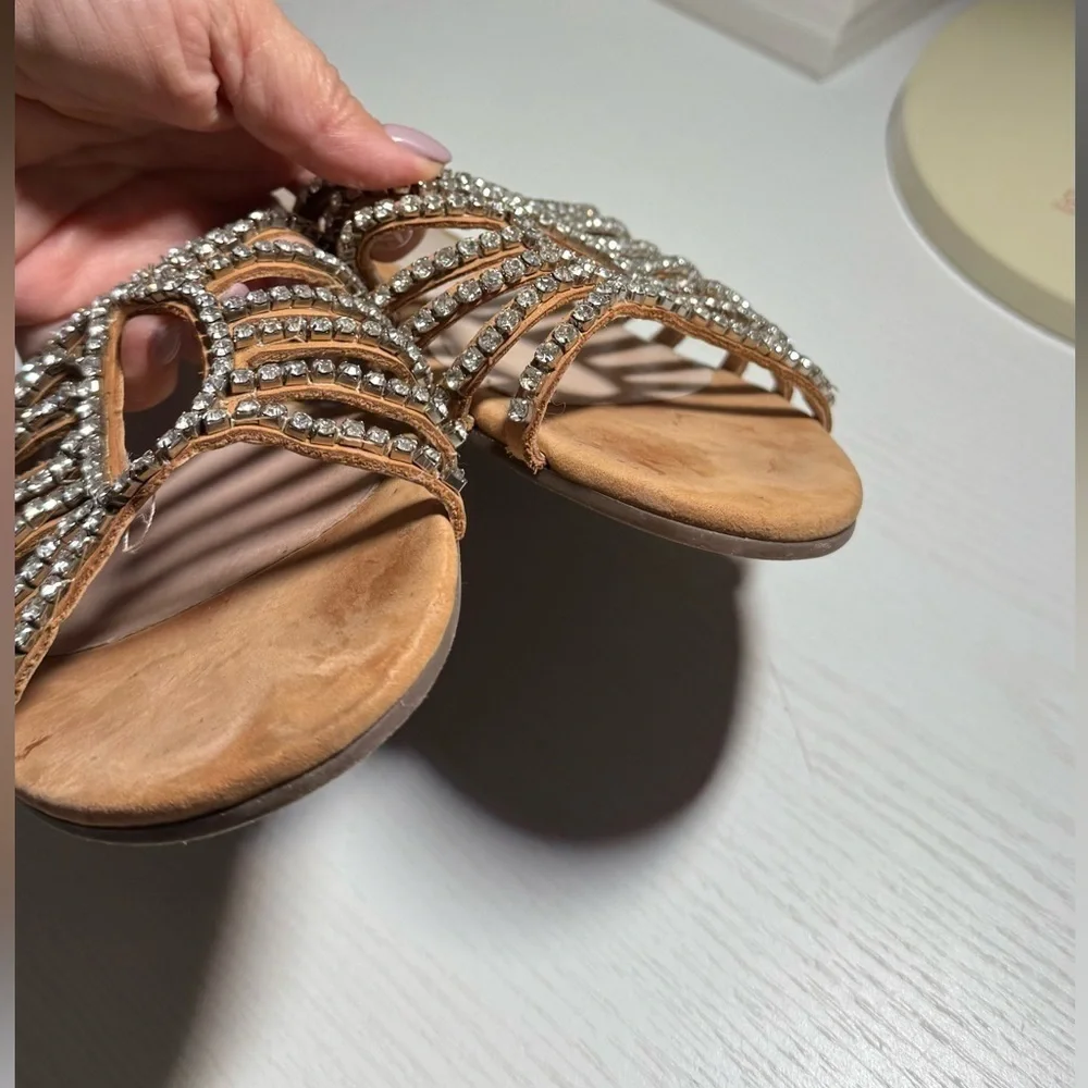 SCHUTZ sandals tan